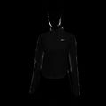 Dámske bežecké tričko s dlhým rukávom Nike Tempo Swoosh Run Dri-Fit 1/4-Zip white/black 6