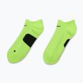 Ponožky Nike Running Midweight No-Show volt/black/black 2
