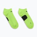 Ponožky Nike Running Midweight No-Show volt/black/black 3