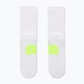 Ponožky Nike Running Midweight Crew white/volt/black 3
