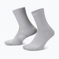Ponožky Nike Running Midweight Crew light smoke grey/pure platinum/white