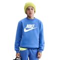 Detská mikina Nike Sportswear Club Fleece comet blue/white