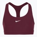 Detská športová podprsenka Nike Swoosh burgundy/white 6