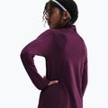 Detské tréningové tričko s dlhým rukávom Nike Dri-Fit 1/4 Zip bordeaux/white 5