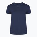 Dámske tréningové tričko Nike One Classic Dri-Fit midnight navy/white 4