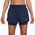 Dámske bežecké šortky Nike One Dri-FIT 2IN1 midnight navy/white