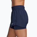 Dámske bežecké šortky Nike One Dri-FIT 2IN1 midnight navy/white 3