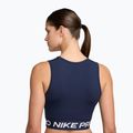 Dámske tréningové tielko Nike Pro Dri-Fit midnight navy/white 2