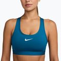 Športová podprsenka Nike Swoosh Medium Support green abyss/white 4