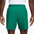 Pánske tenisové šortky Nike Court Dri-Fit Advantage 6" malachite/white 2