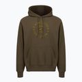 Pánska tenisová mikina Nike Court Dri-Fit Heritage French Terry Hoodie dark hazel/saffron quartz 4