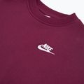 Detská mikina Nike Sportswear Club Fleece burgundy/white 3