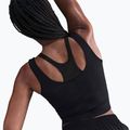 Dámsky tréningový top Nike One Fitted Dri-Fit Cropped Tank black/dark smoke grey 5