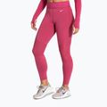 Dámske tréningové legíny Nike Pro High-Waisted sweet beet/white 4