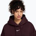 Dámska mikina Nike Sportswear Phoenix Fleece Oversized burgundy crush/sail 3