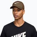 Šiltovka Nike Dri-FIT Club mosswood brown/white