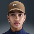Šiltovka Nike Dri-FIT Club mosswood brown/white 5