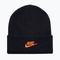 Detská zimná čiapka Nike Peak black/safety orange