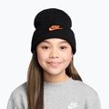 Detská zimná čiapka Nike Peak black/safety orange 2