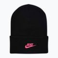 Zimná čiapka Nike Peak Futura Beanie black/pinksicle