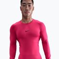 Pánske tréningové tričko longsleeve Nike Pro Dri-Fit Tight Fitness rush pink/black 4