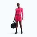 Dámsky longsleeve Nike One Fitted Dri-Fit 1/4 Zip Mid Layer rush pink/white 2