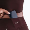 Dámske legíny Nike One High-Waisted burgundy crush 6