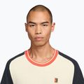 Pánske tenisové tričko Nike Court Heritage sail/dark obsidian 3