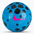 Futbalová lopta Nike Academy blue glow/black/pink blast veľkosť 5