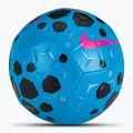 Futbalová lopta Nike Academy blue glow/black/pink blast veľkosť 5 2