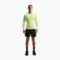 Pánske tréningové tričko s dlhým rukávom Nike Pro Dri-Fit Tight Fitness light liquid lime/black 2