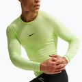 Pánske tréningové tričko s dlhým rukávom Nike Pro Dri-Fit Tight Fitness light liquid lime/black 5
