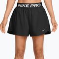 Dámske tréningové šortky Nike Pro Dri-Fit Mid-Rise Brief-Lined 3" black/white