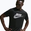 Pánske bežecké tričko Nike Miler Dri-Fit UV black/white