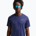 Pánske bežecké tričko Nike Miler Dri-Fit UV midnight navy 4