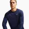 Pánske bežecké tričko s dlhým rukávom Nike Miler Dri-Fit UV midnight navy 6