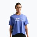 Dámske tréningové tričko Nike Pro Dri-Fit Loose sapphire/white