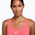 Športová podprsenka Nike Swoosh Medium Support sea coral/white 3