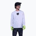 Pánsky cyklistický dres longsleeve Fox Racing Ranger Lunar SE white