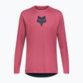 Pánske cyklistické tričko longsleeve Fox Racing Ranger Fox Head berry