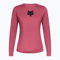 Dámsky cyklistický dres longsleeve Fox Racing Ranger Fox Head W berry