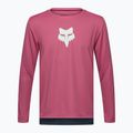Detský cyklistický dres longsleeve Fox Racing Ranger Fox Head Jr berry