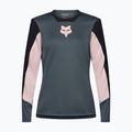 Dámsky cyklistický dres longsleeve Fox Racing Defend Creation LS deep cobalt