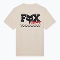 Pánske tričko Fox Racing Checker 195 Original off white 2