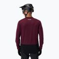Pánsky cyklistický dres longsleeve Fox Racing Ranger Fox Head LS dark maroon 2