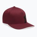 Pánska šiltovka Fox Racing Fox Head X Flexfit dark maroon