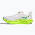 Pánske bežecké topánky HOKA Mach 6 white/neon lime 3