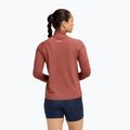 Dámska bežecká mikina HOKA GlideTech Quarter Zip rouge 3