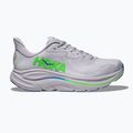 Pánske bežecké topánky HOKA Clifton 10 ash grey/neon green 3