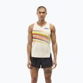 Pánske bežecké tričko HOKA Race Day Singlet alabaster flare